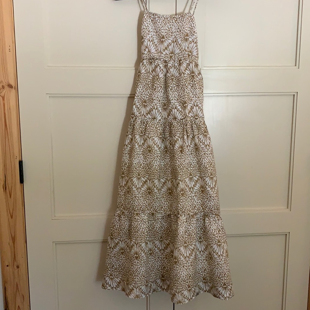 ‘ESS THE LABEL Aimee linen maxi dress
